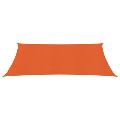 Berkfield Sunshade Sail 160 g/m�__ Orange 2x4.5 m HDPE