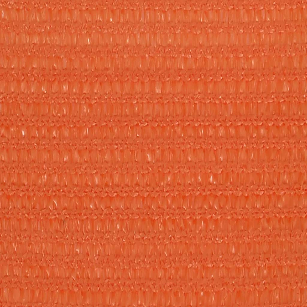 Berkfield Sunshade Sail 160 g/m�__ Orange 2x4.5 m HDPE