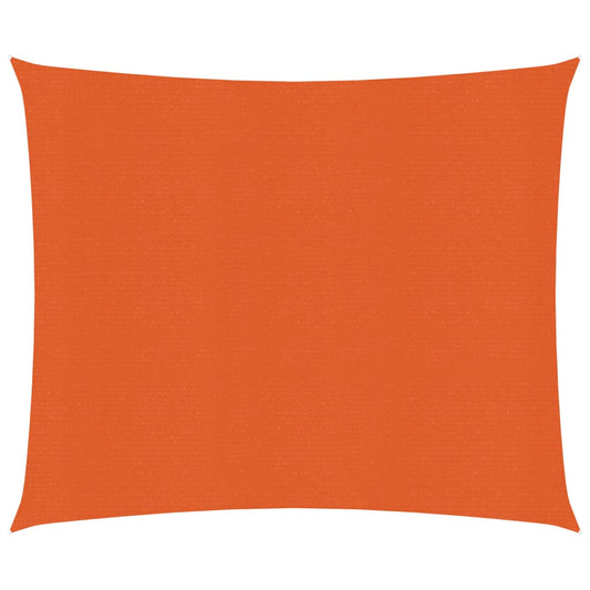 Berkfield Sunshade Sail 160 g/m�__ Orange 2.5x3 m HDPE
