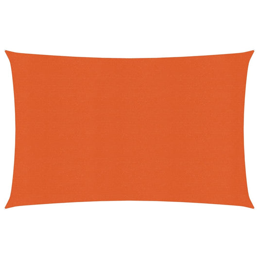 Berkfield Sunshade Sail 160 g/m�__ Orange 2.5x3.5 m HDPE