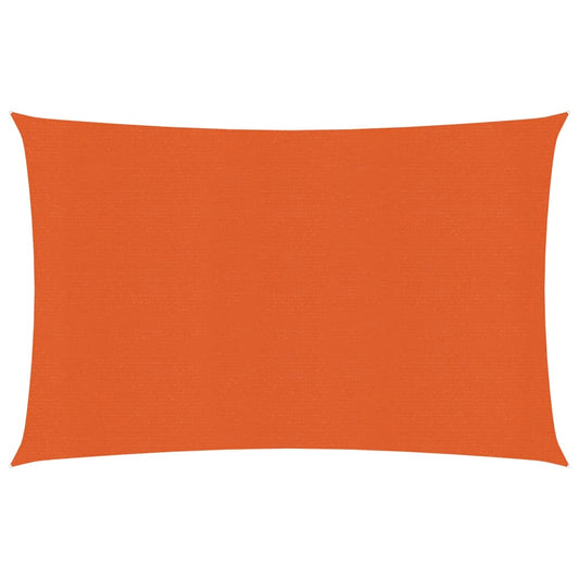 Berkfield Sunshade Sail 160 g/må_ Orange 3.5x4.5 m HDPE