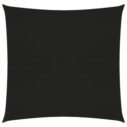 Berkfield Sunshade Sail 160 g/m�__ Black 3x3 m HDPE