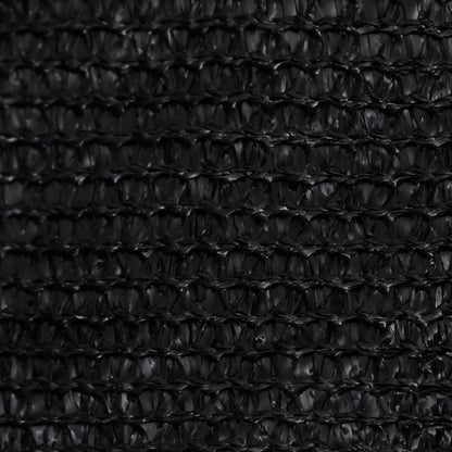 Berkfield Sunshade Sail 160 g/m�__ Black 2x3.5 m HDPE