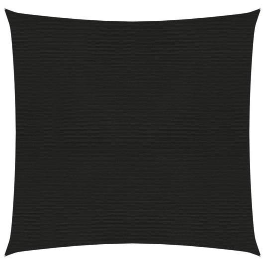 Berkfield Sunshade Sail 160 g/må_ Black 2.5x3 m HDPE
