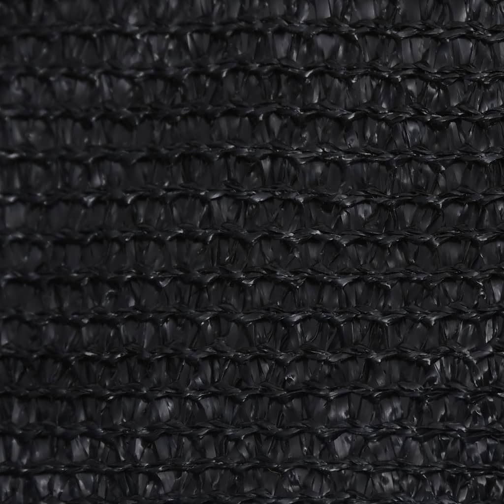 Berkfield Sunshade Sail 160 g/m�__ Black 2.5x3.5 m HDPE