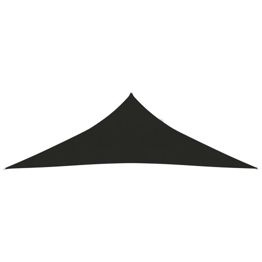 Berkfield Sunshade Sail 160 g/må_ Black 2.5x2.5x3.5 m HDPE