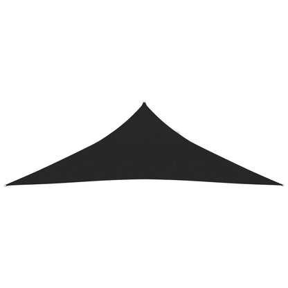 Berkfield Sunshade Sail 160 g/m�__ Black 3x3x4.2 m HDPE