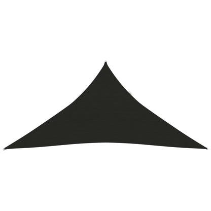 Berkfield Sunshade Sail 160 g/m�__ Black 4x5x5 m HDPE