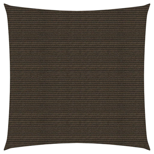 Berkfield Sunshade Sail 160 g/må_ Brown 2x2 m HDPE