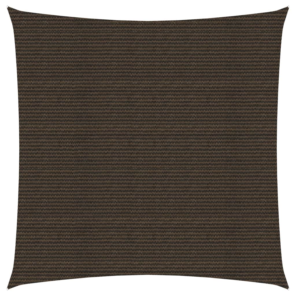 Berkfield Sunshade Sail 160 g/m�__ Brown 2.5x2.5 m HDPE
