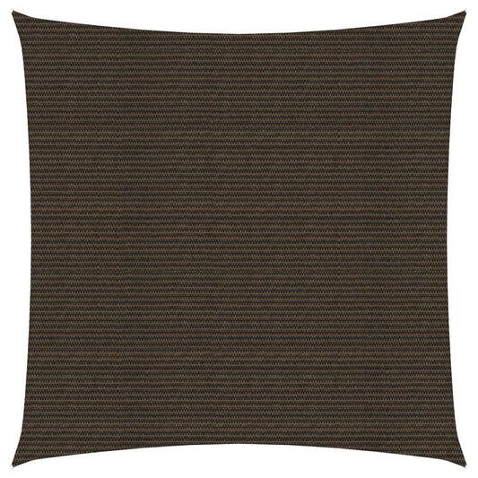 Berkfield Sunshade Sail 160 g/m�__ Brown 2.5x2.5 m HDPE