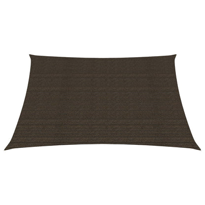 Berkfield Sunshade Sail 160 g/m�__ Brown 2.5x2.5 m HDPE