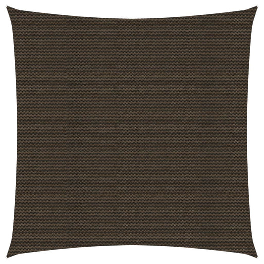 Berkfield Sunshade Sail 160 g/m�__ Brown 3.6x3.6 m HDPE
