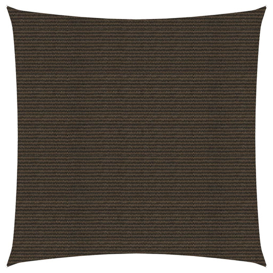 Berkfield Sunshade Sail 160 g/m�__ Brown 4x4 m HDPE