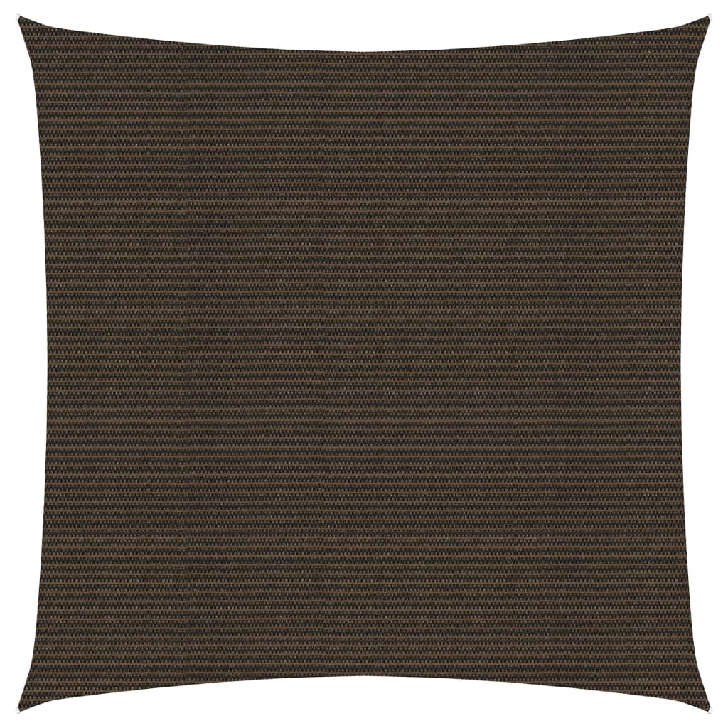 Berkfield Sunshade Sail 160 g/m�__ Brown 4.5x4.5 m HDPE