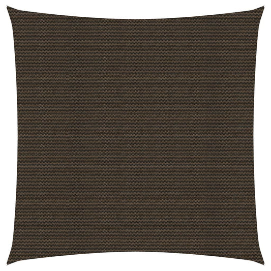 Berkfield Sunshade Sail 160 g/m�__ Brown 4.5x4.5 m HDPE