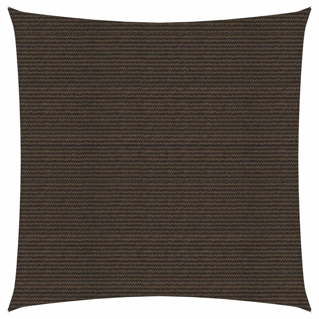 Berkfield Sunshade Sail 160 g/m�__ Brown 7x7 m HDPE