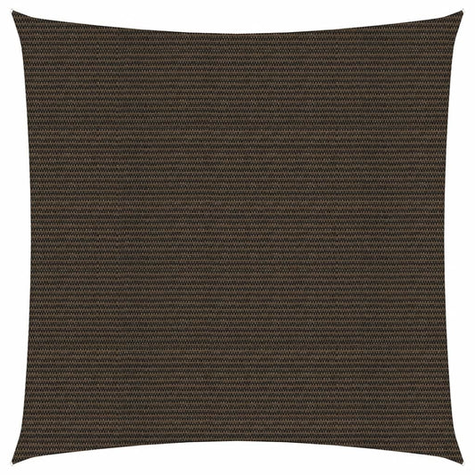 Berkfield Sunshade Sail 160 g/m�__ Brown 7x7 m HDPE