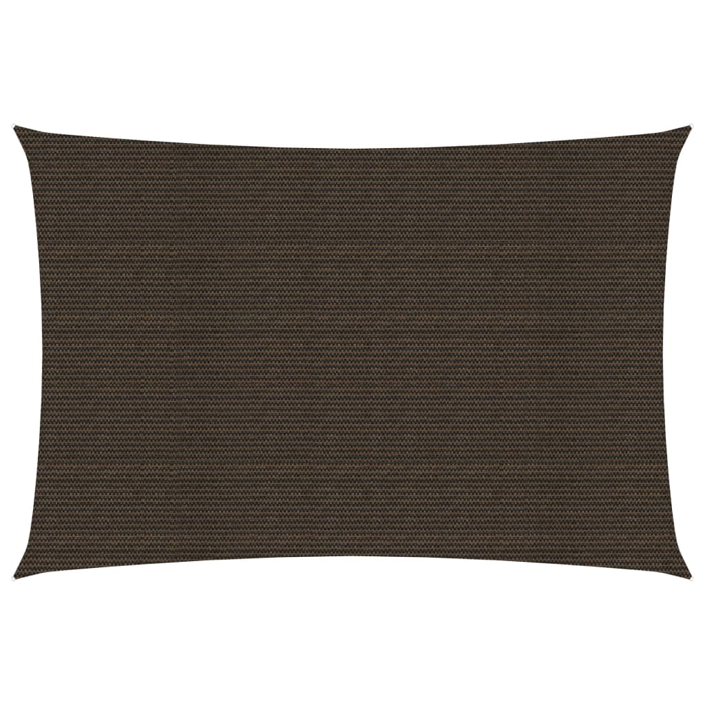 Berkfield Sunshade Sail 160 g/m�__ Brown 2x4.5 m HDPE