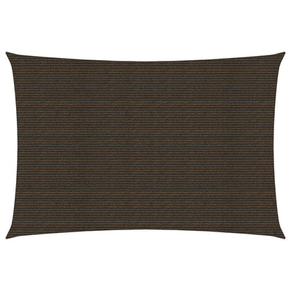 Berkfield Sunshade Sail 160 g/m�__ Brown 2x4.5 m HDPE