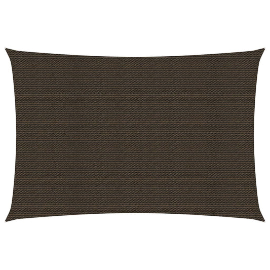 Berkfield Sunshade Sail 160 g/m�__ Brown 2x4.5 m HDPE