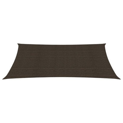 Berkfield Sunshade Sail 160 g/m�__ Brown 2x4.5 m HDPE