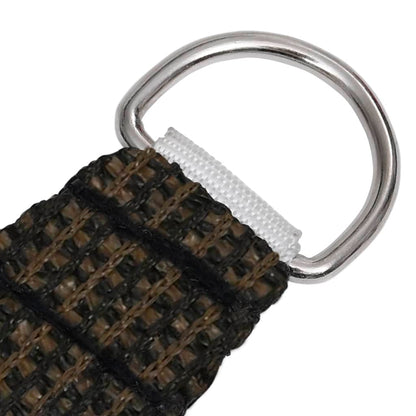 Berkfield Sunshade Sail 160 g/m�__ Brown 2x4.5 m HDPE