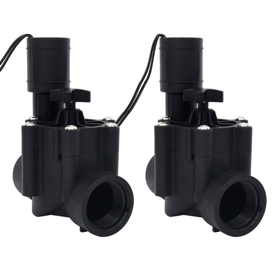 Berkfield Water Irrigation Solenoid Valves 2 pcs AC 24 V