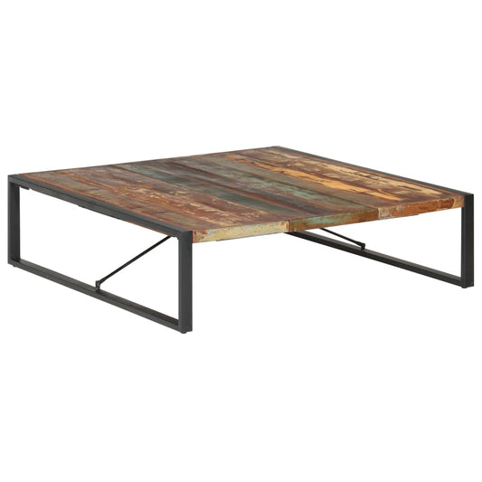 Berkfield Coffee Table 140x140x40 cm Solid Reclaimed Wood