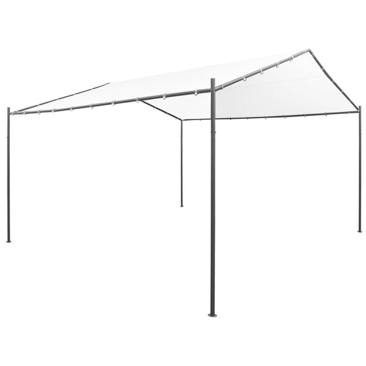 Berkfield Garden Gazebo 400x400x260 cm White 180 g/m�__