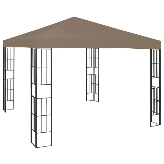 Berkfield Gazebo 3x3 m Taupe
