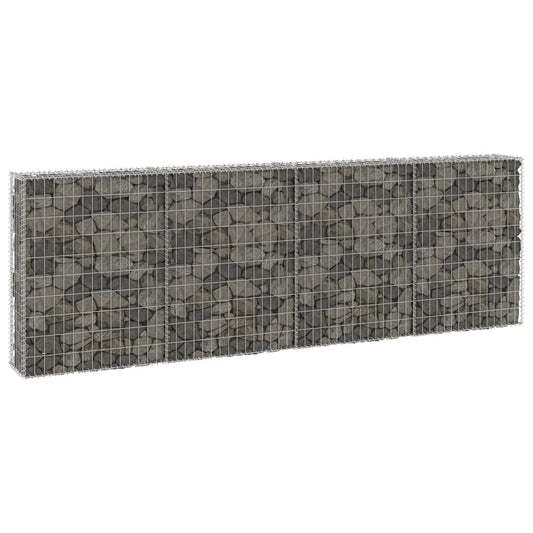 Berkfield Gabion Wall with Covers Galvanised Steel 300x30x100 cm