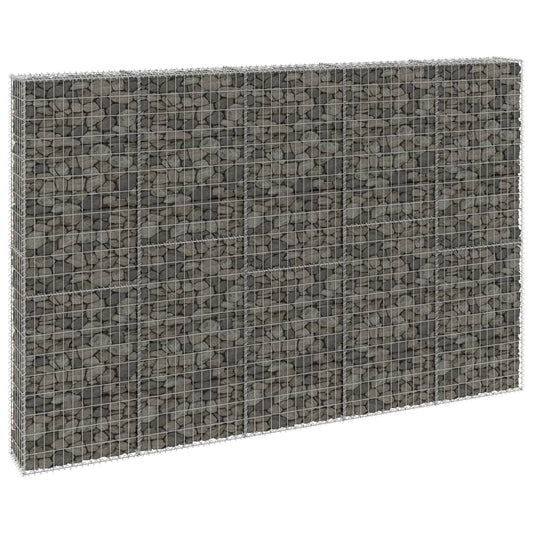 Berkfield Gabion Wall with Covers Galvanised Steel 300x30x200 cm