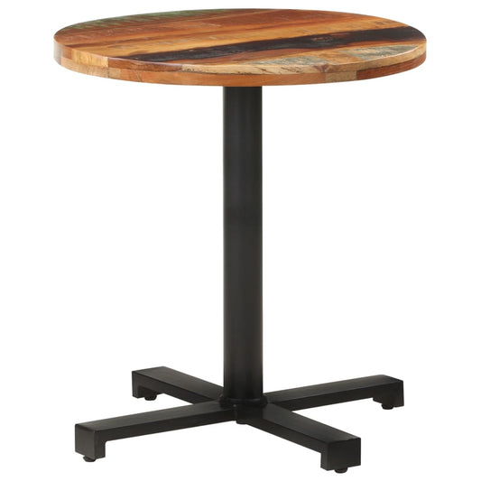 Berkfield Bistro Table Round Ì÷70x75 cm Solid Reclaimed Wood