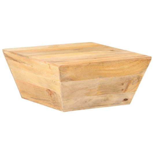 Berkfield Coffee Table V-shape 66x66x30 cm Solid Mango Wood