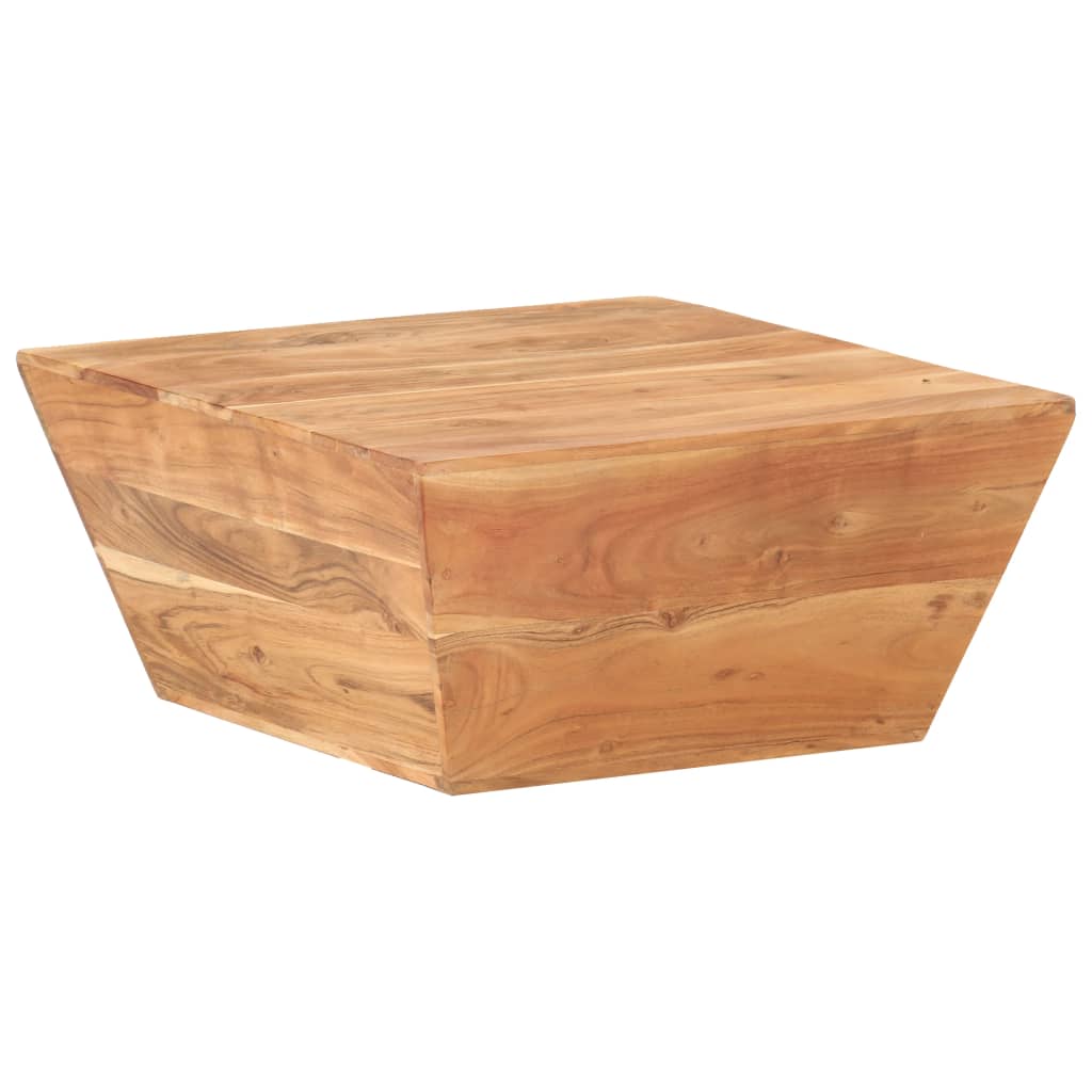 Berkfield Coffee Table V-shape 66x66x30 cm Solid Acacia Wood
