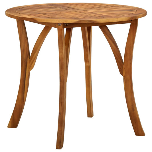 Berkfield Garden Table �_�”�_ 85 cm Solid Acacia Wood