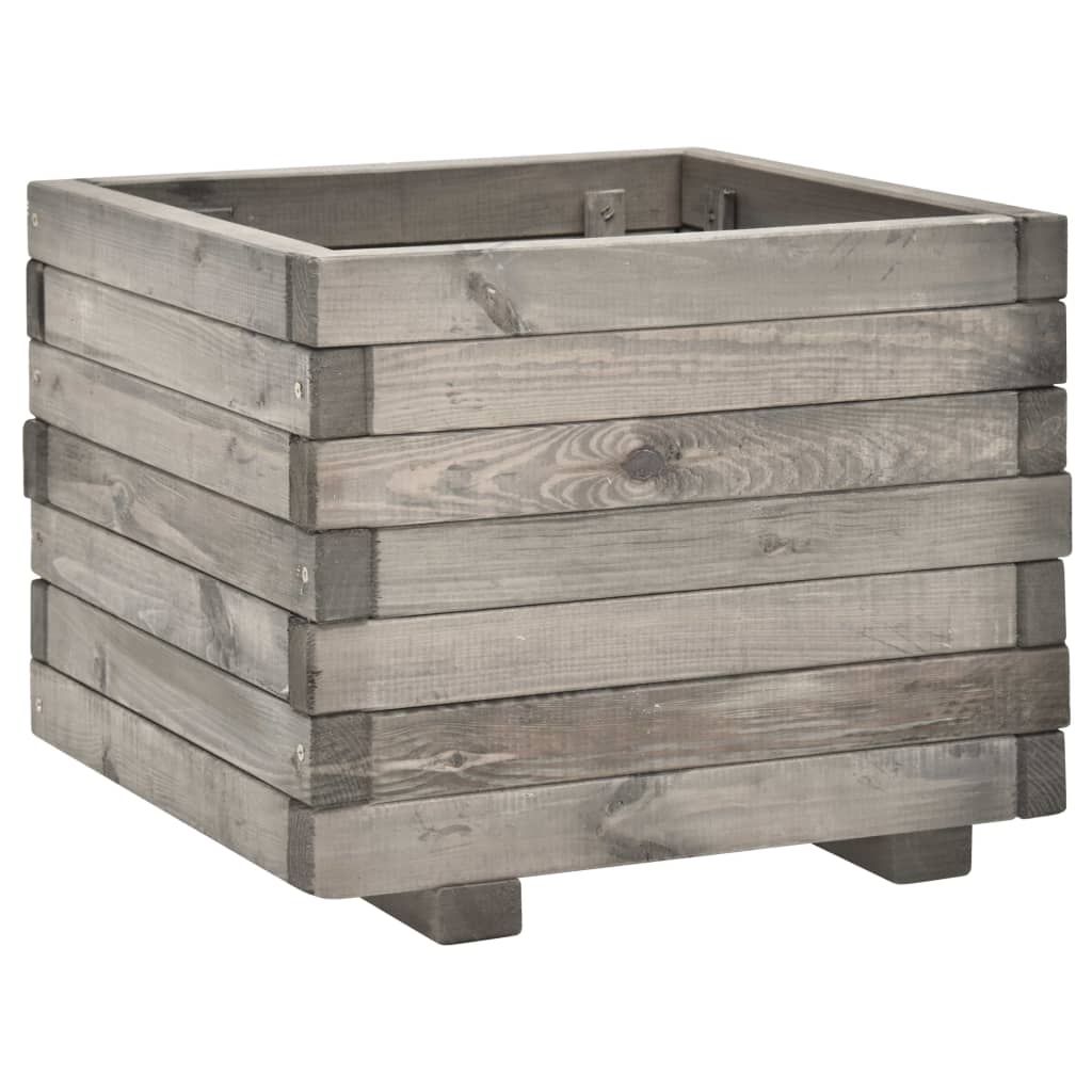 Berkfield Garden Planter 50x50x40 cm Solid Pine Wood