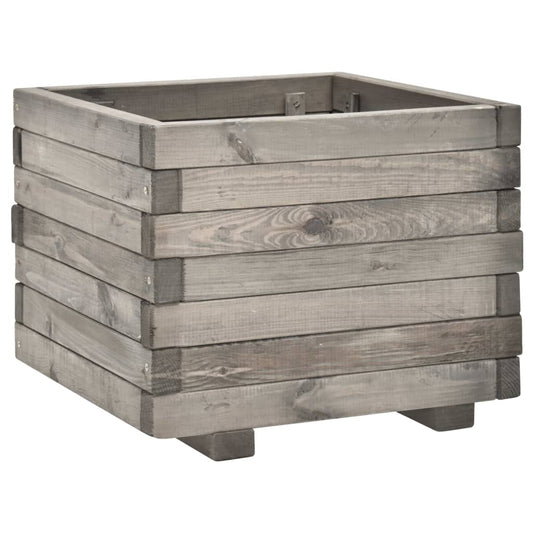 Berkfield Garden Planter 50x50x40 cm Solid Pine Wood