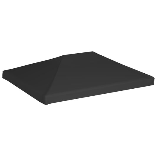 Berkfield Gazebo Top Cover 270 g/m�__ 4x3 m Black