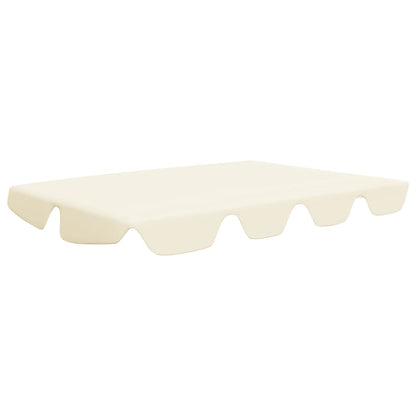 Berkfield Replacement Canopy for Garden Swing Cream 150/130x70/105 cm