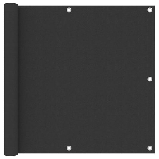 Berkfield Balcony Screen Anthracite 90x300 cm Oxford Fabric