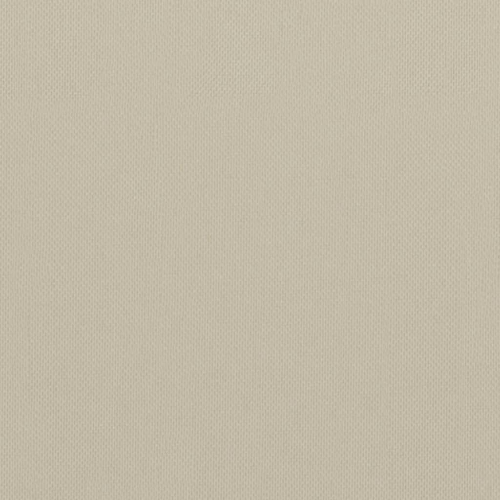 Berkfield Balcony Screen Beige 120x600 cm Oxford Fabric