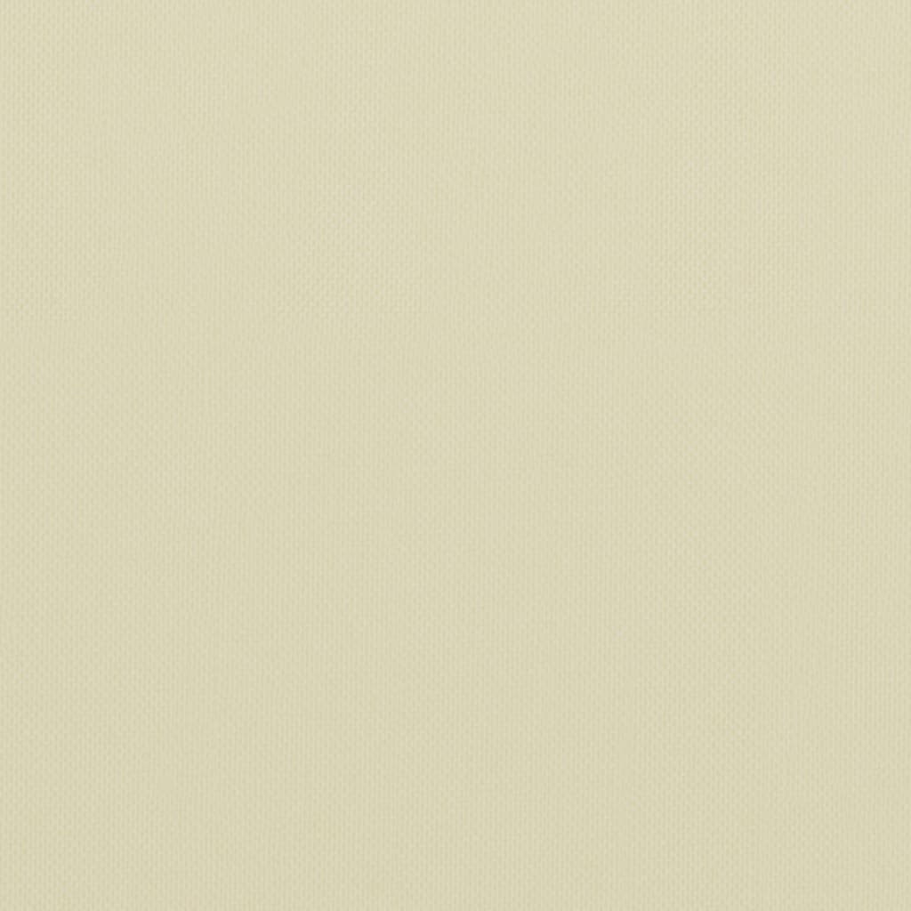 Berkfield Balcony Screen Cream 120x500 cm Oxford Fabric