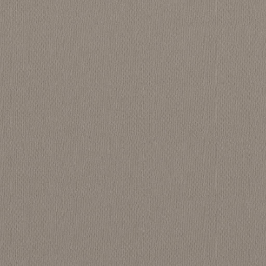 Berkfield Balcony Screen Taupe 75x400 cm Oxford Fabric