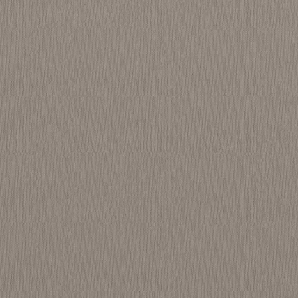 Berkfield Balcony Screen Taupe 90x600 cm Oxford Fabric