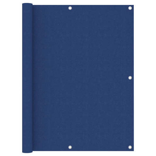 Berkfield Balcony Screen Blue 120x300 cm Oxford Fabric