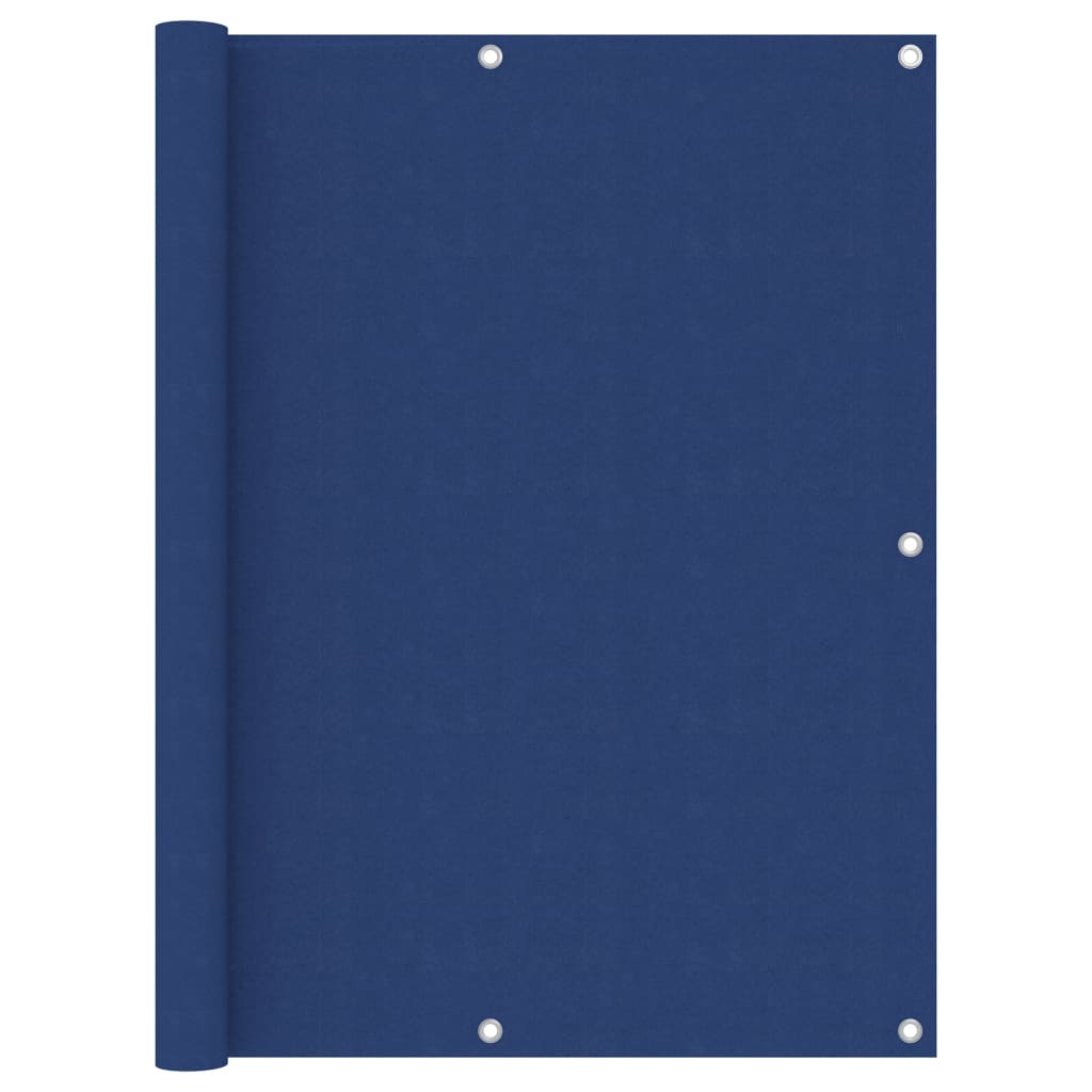 Berkfield Balcony Screen Blue 120x400 cm Oxford Fabric
