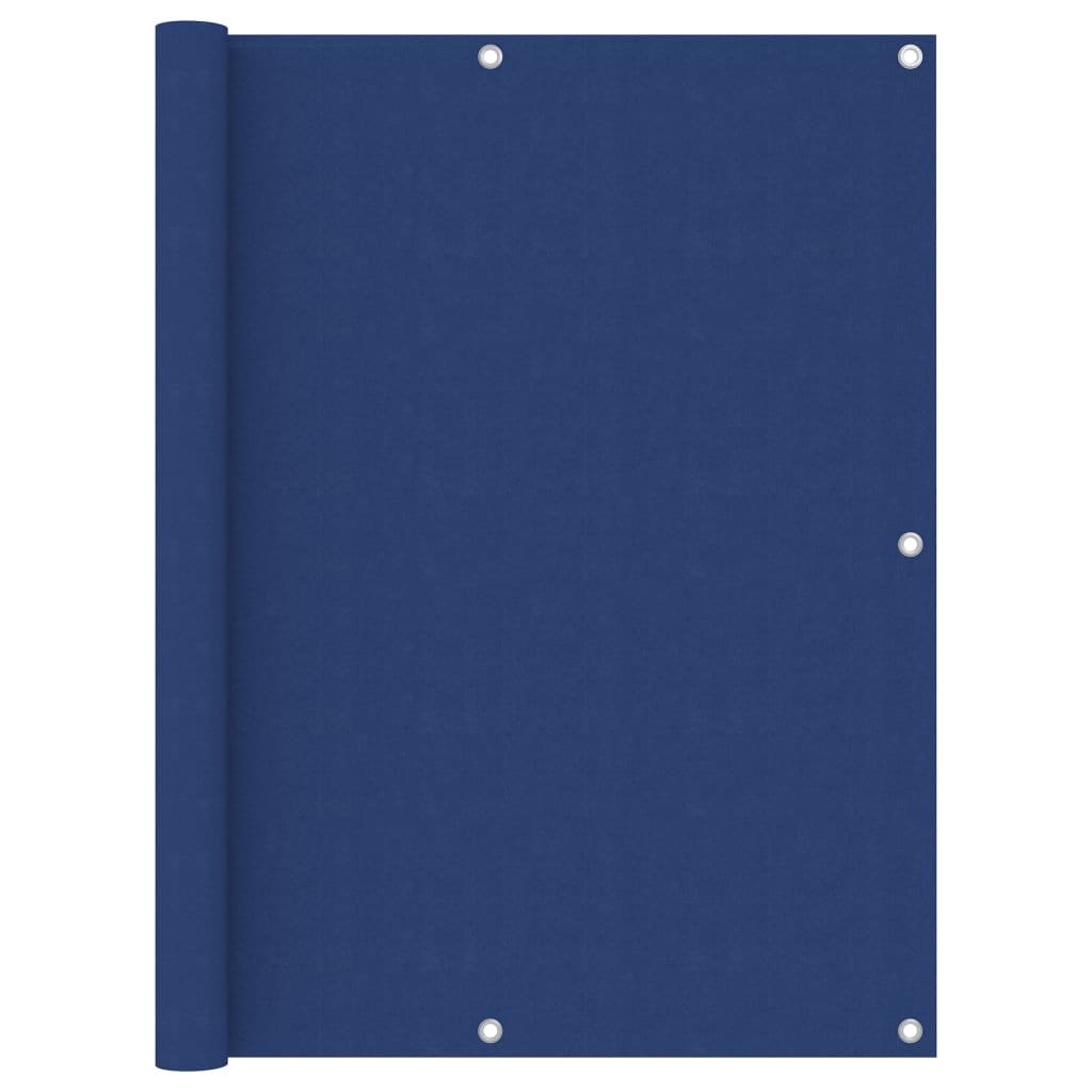 Berkfield Balcony Screen Blue 120x600 cm Oxford Fabric