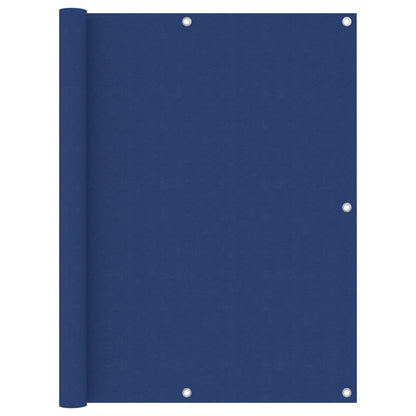 Berkfield Balcony Screen Blue 120x600 cm Oxford Fabric